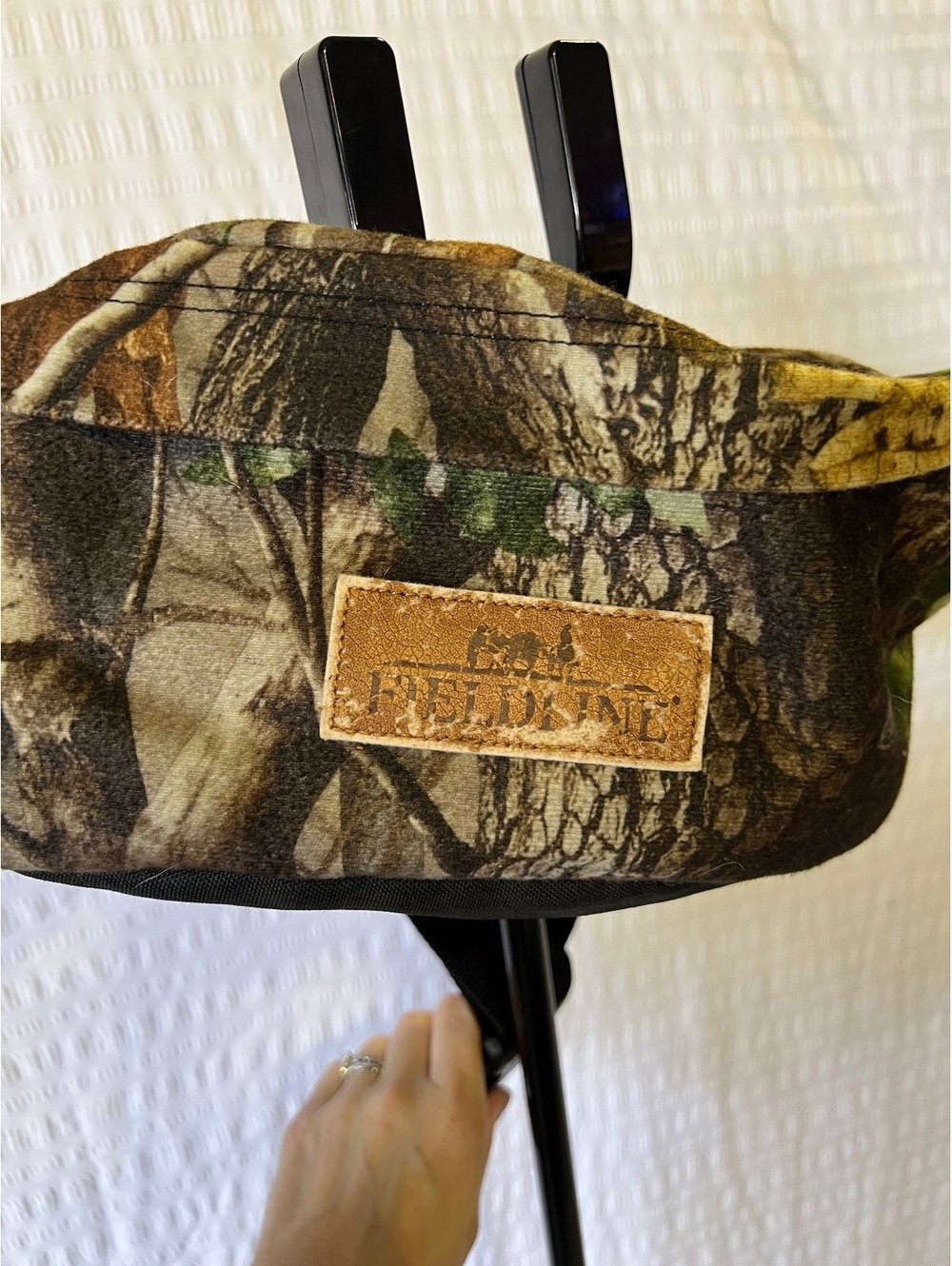 Vintage Fieldline Realtree Camo Fanny Pack Waist Bag Hunting USA